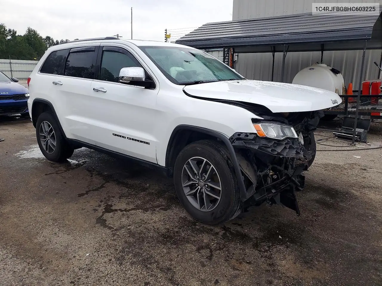 2017 JEEP GRAND CHEROKEE VIN 1C4RJFBG8HC603225 — фото 4