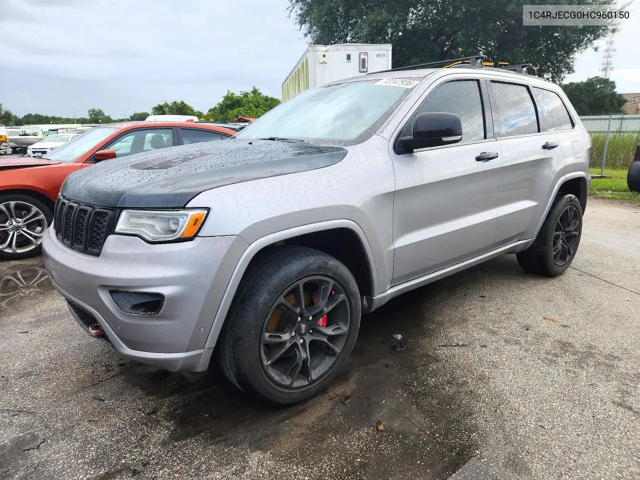 JEEP GRAND CHEROKEE 2017, VIN 1C4RJECG0HC960150