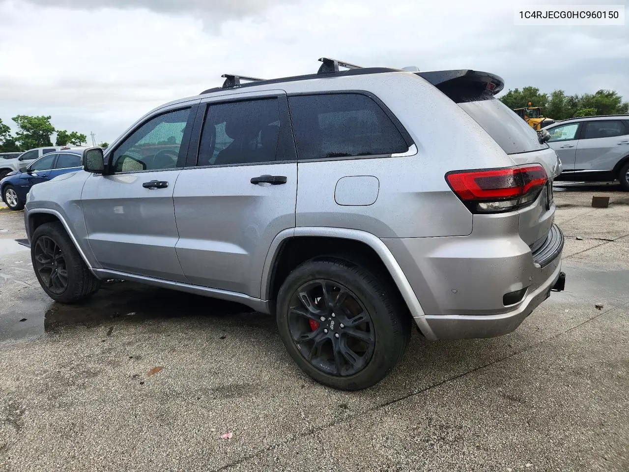2017 JEEP GRAND CHEROKEE VIN 1C4RJECG0HC960150 — фото 2