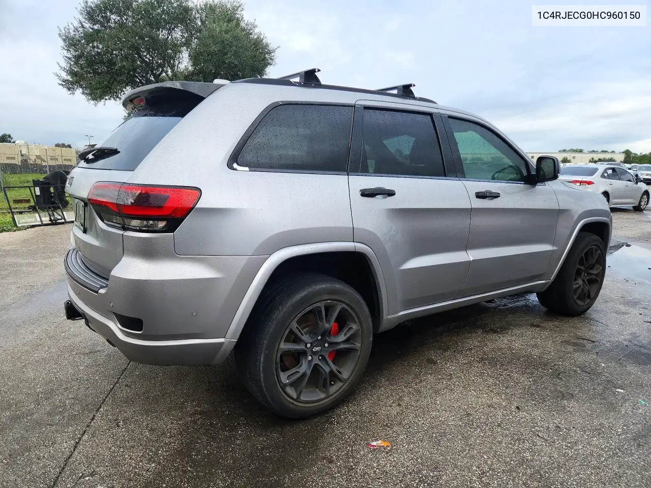 2017 JEEP GRAND CHEROKEE VIN 1C4RJECG0HC960150 — фото 3