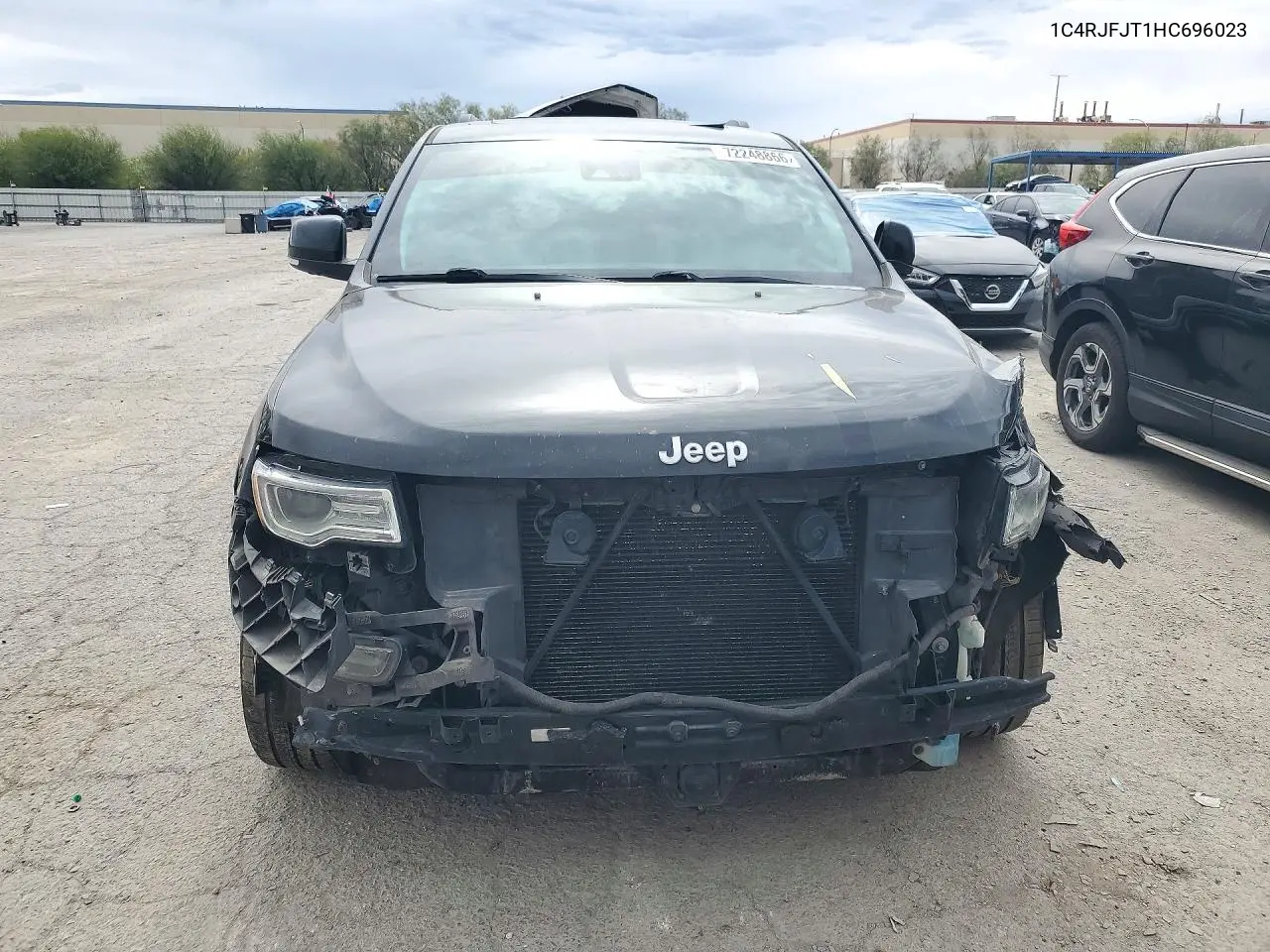 2017 JEEP GRAND CHEROKEE VIN 1C4RJFJT1HC696023 — фото 5