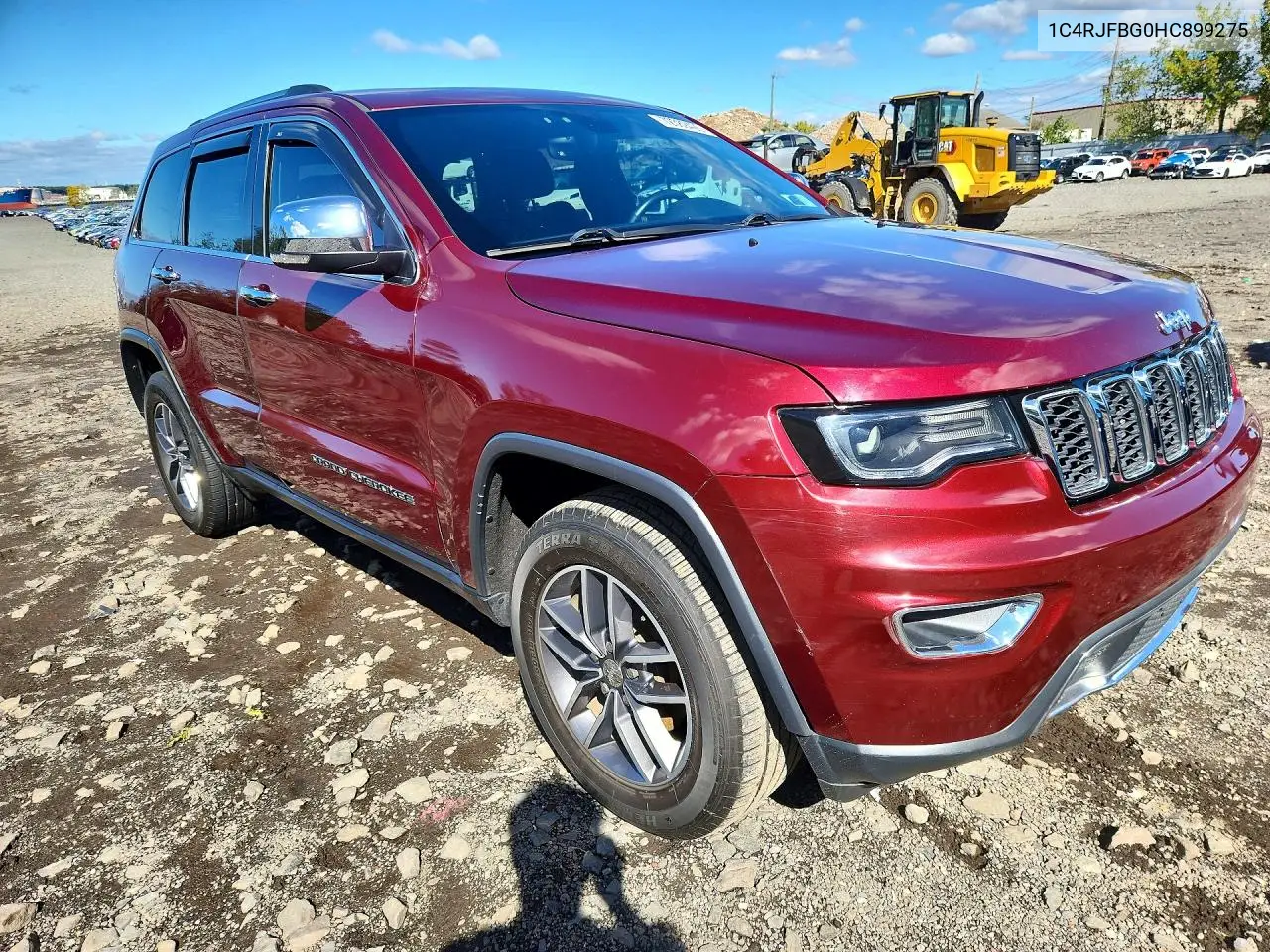 2017 JEEP GRAND CHEROKEE VIN 1C4RJFBG0HC899275 — фото 4