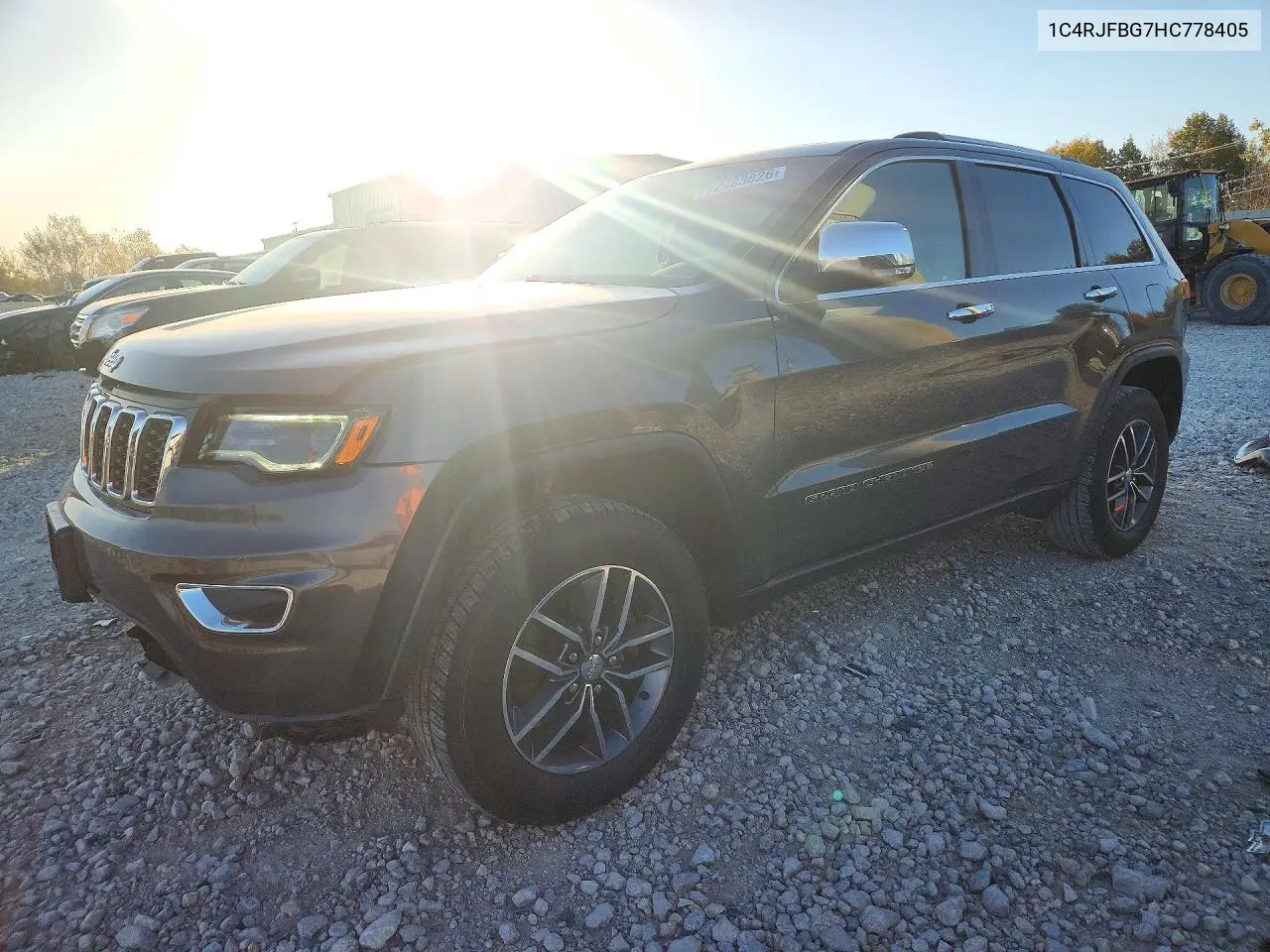 JEEP GRAND CHEROKEE 2017, VIN 1C4RJFBG7HC778405