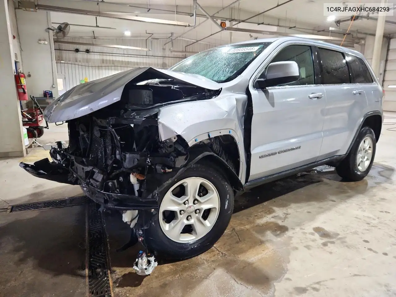JEEP GRAND CHEROKEE 2017, VIN 1C4RJFAGXHC684293
