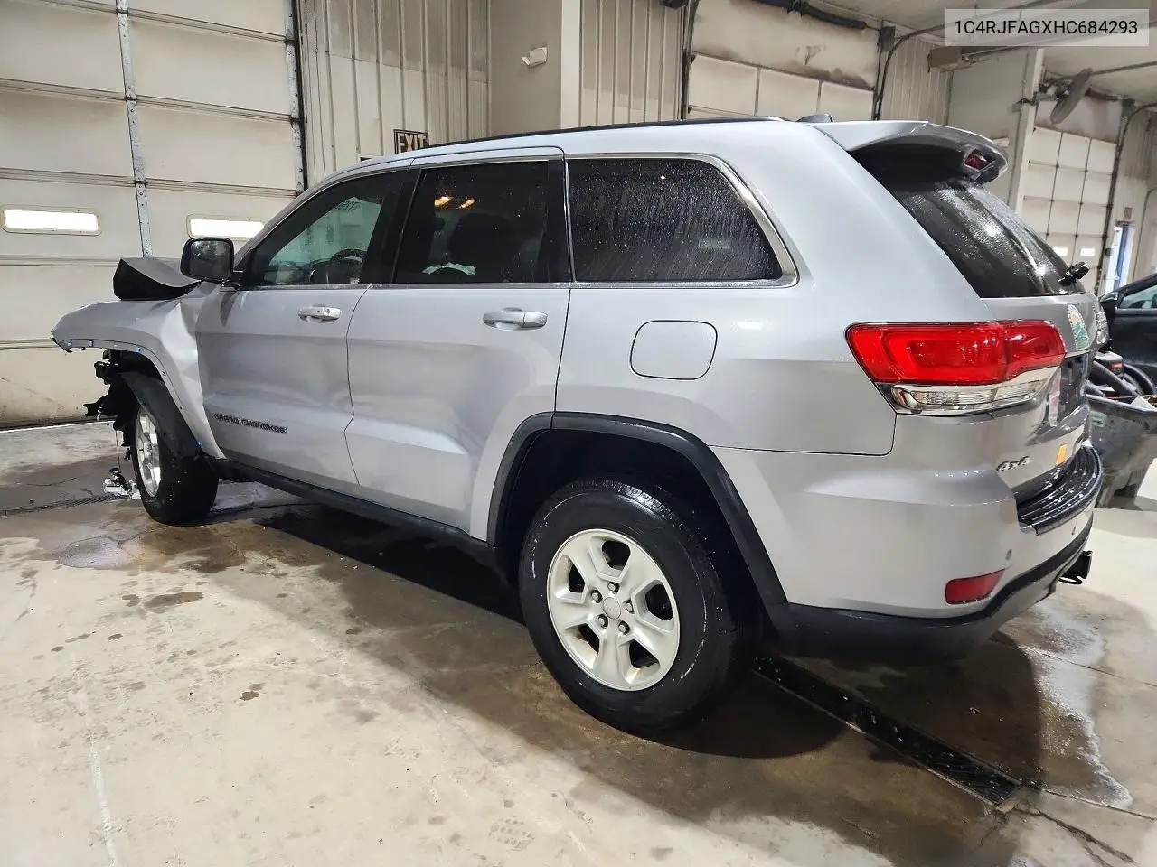 2017 JEEP GRAND CHEROKEE VIN 1C4RJFAGXHC684293 — фото 2