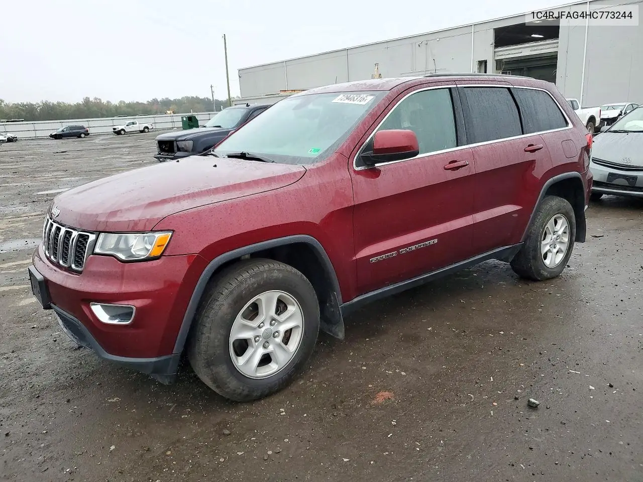 JEEP GRAND CHEROKEE 2017, VIN 1C4RJFAG4HC773244