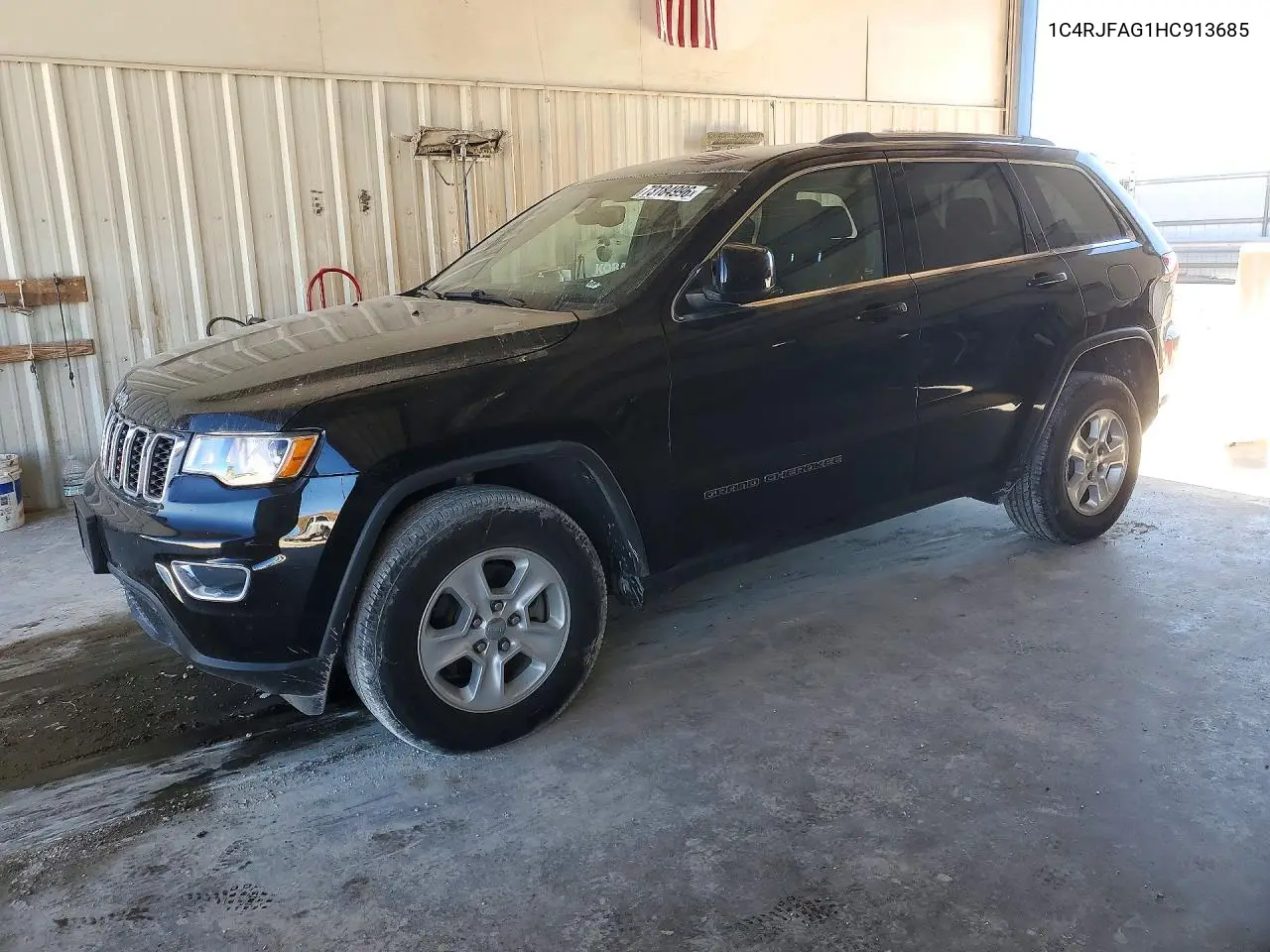 JEEP GRAND CHEROKEE 2017, VIN 1C4RJFAG1HC913685