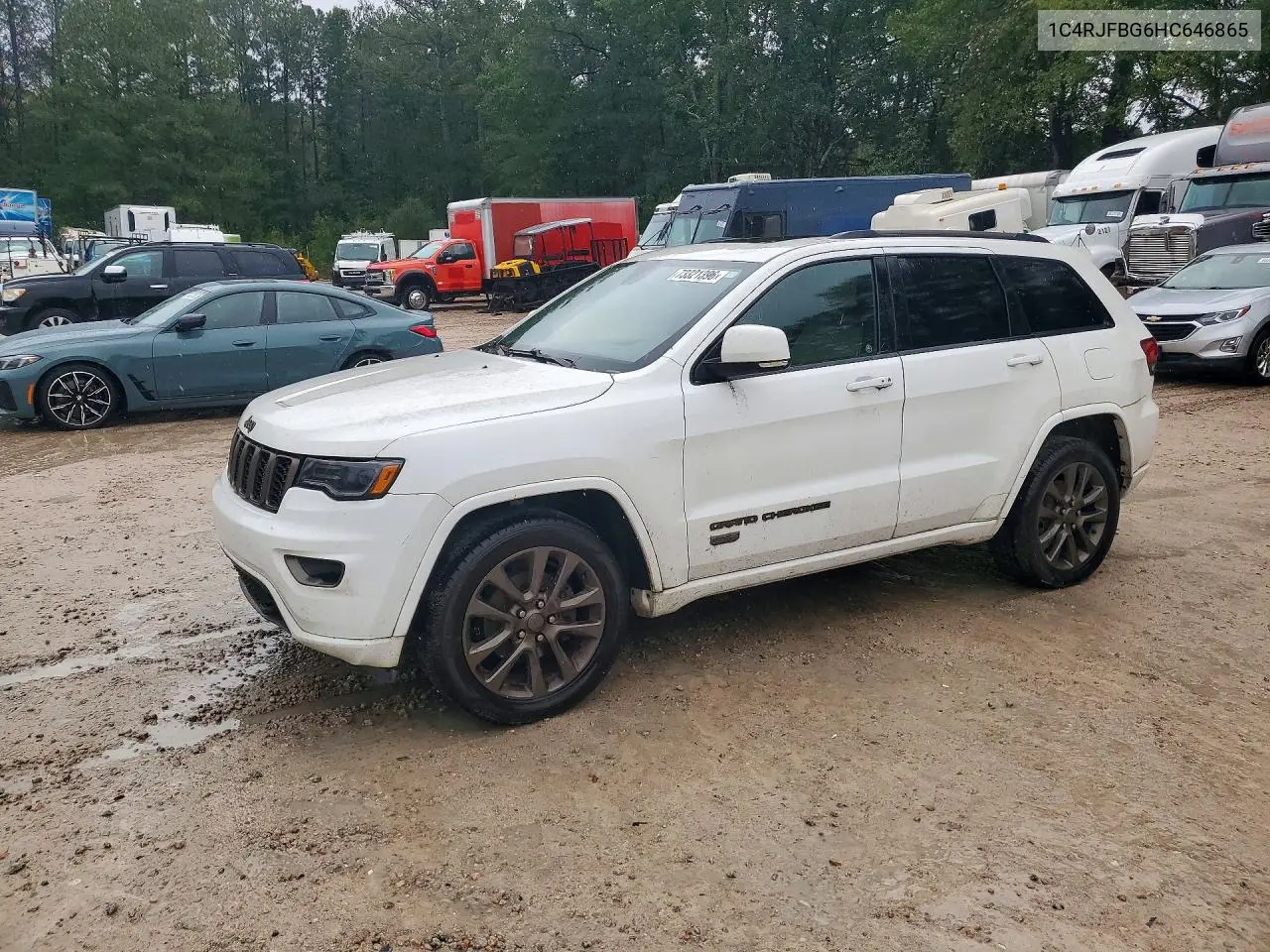JEEP GRAND CHEROKEE 2017, VIN 1C4RJFBG6HC646865