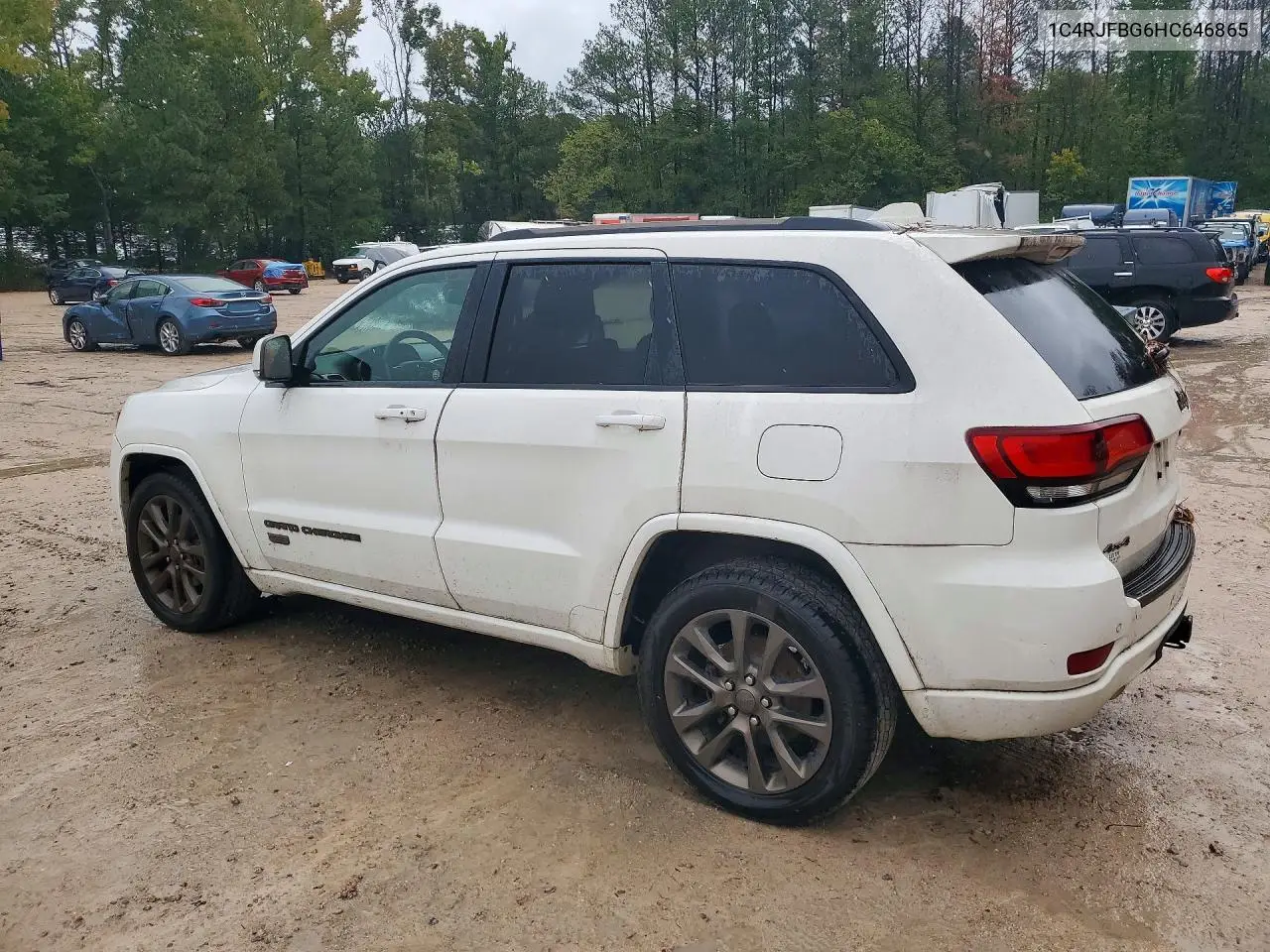 2017 JEEP GRAND CHEROKEE VIN 1C4RJFBG6HC646865 — фото 2