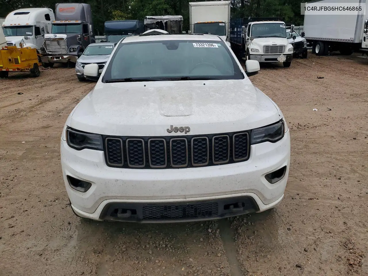 2017 JEEP GRAND CHEROKEE VIN 1C4RJFBG6HC646865 — фото 5