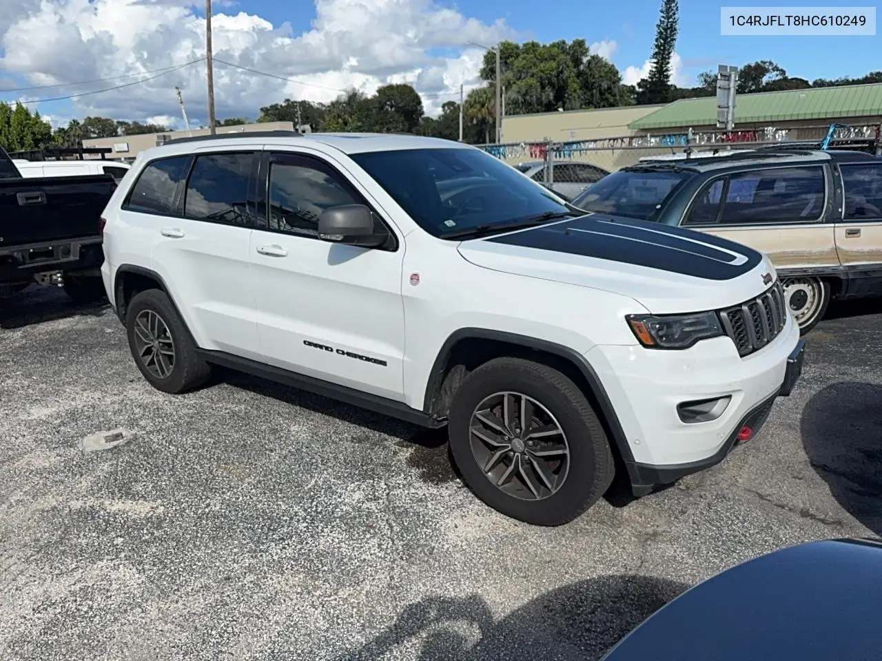 JEEP GRAND CHEROKEE 2017, VIN 1C4RJFLT8HC610249