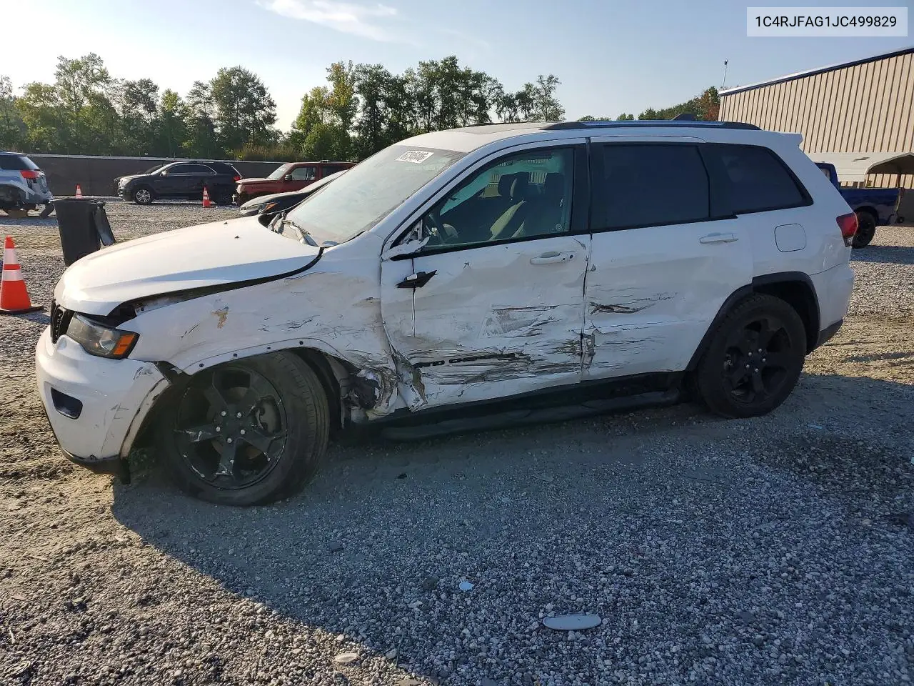 JEEP GRAND CHEROKEE 2018, VIN 1C4RJFAG1JC499829