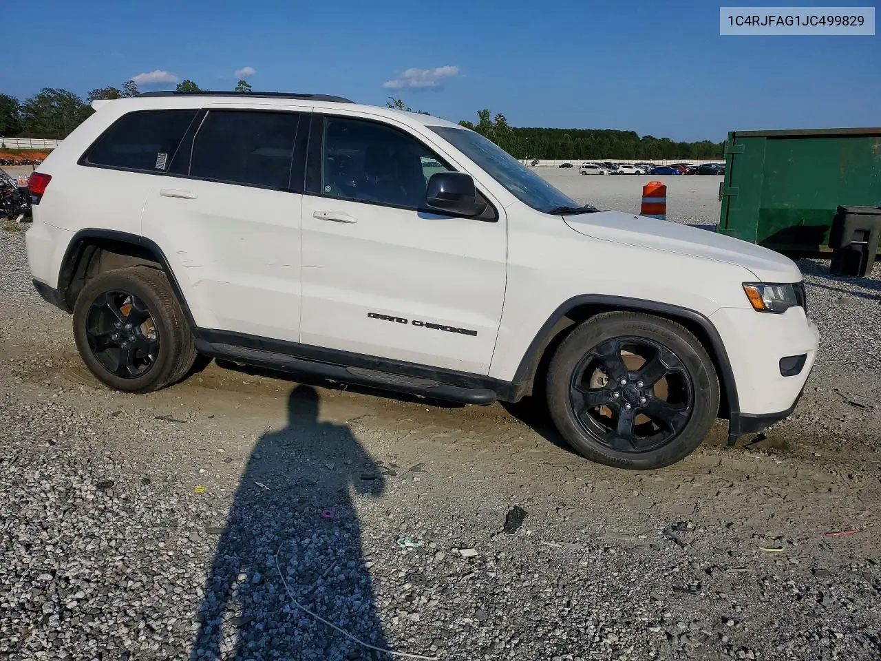 2018 JEEP GRAND CHEROKEE VIN 1C4RJFAG1JC499829 — фото 4