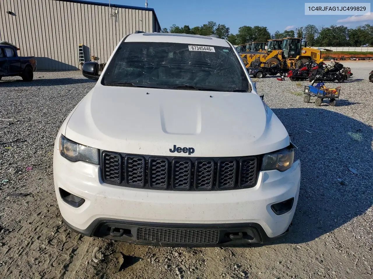 2018 JEEP GRAND CHEROKEE VIN 1C4RJFAG1JC499829 — фото 5