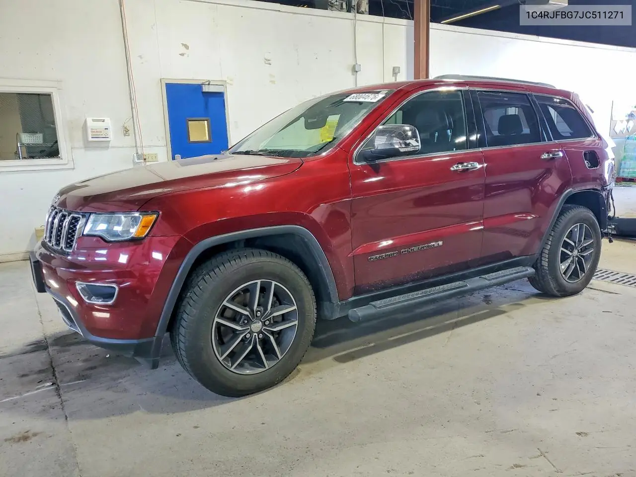JEEP GRAND CHEROKEE 2018, VIN 1C4RJFBG7JC511271
