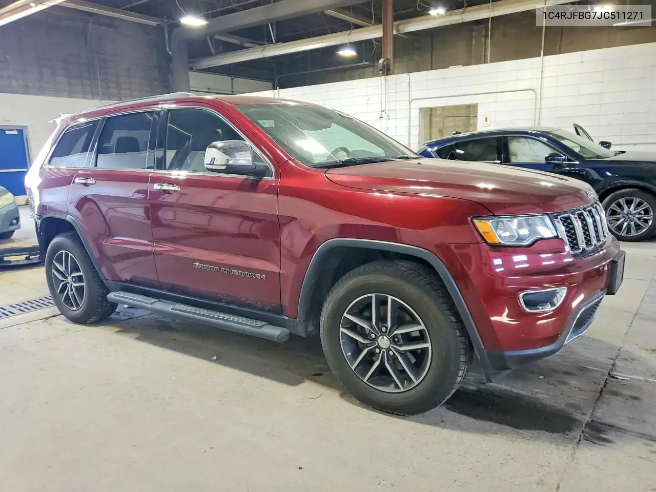 2018 JEEP GRAND CHEROKEE VIN 1C4RJFBG7JC511271 — фото 4