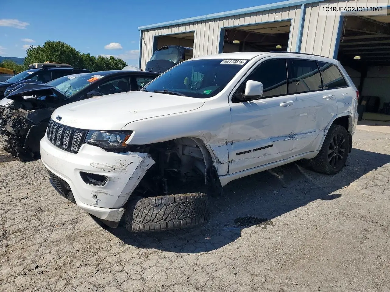 JEEP GRAND CHEROKEE 2018, VIN 1C4RJFAG2JC113063