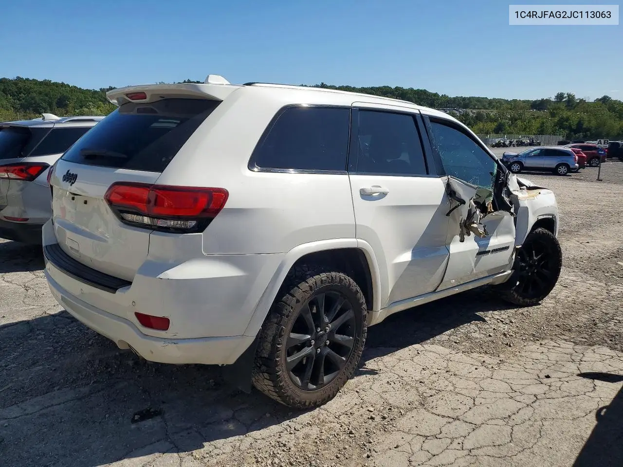 2018 JEEP GRAND CHEROKEE VIN 1C4RJFAG2JC113063 — фото 3