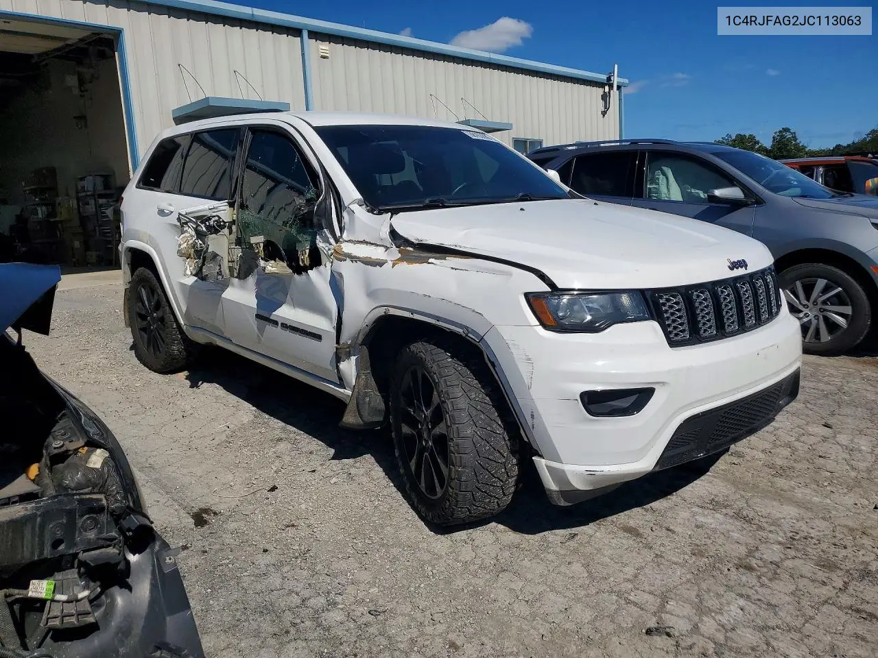 2018 JEEP GRAND CHEROKEE VIN 1C4RJFAG2JC113063 — фото 4