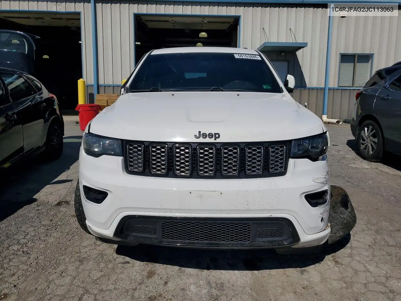 2018 JEEP GRAND CHEROKEE VIN 1C4RJFAG2JC113063 — фото 5