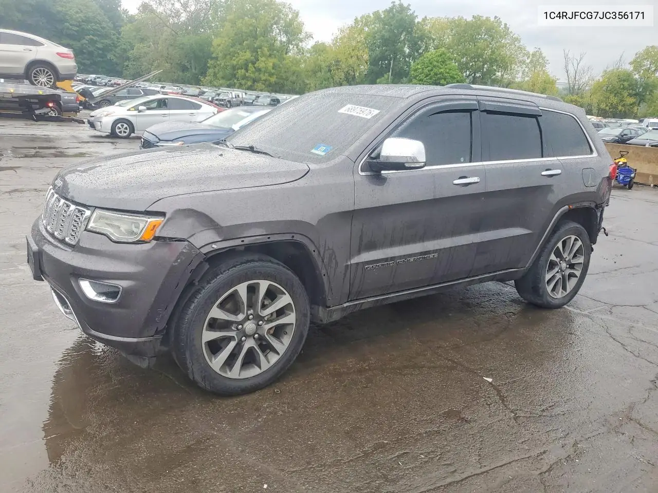 JEEP GRAND CHEROKEE 2018, VIN 1C4RJFCG7JC356171