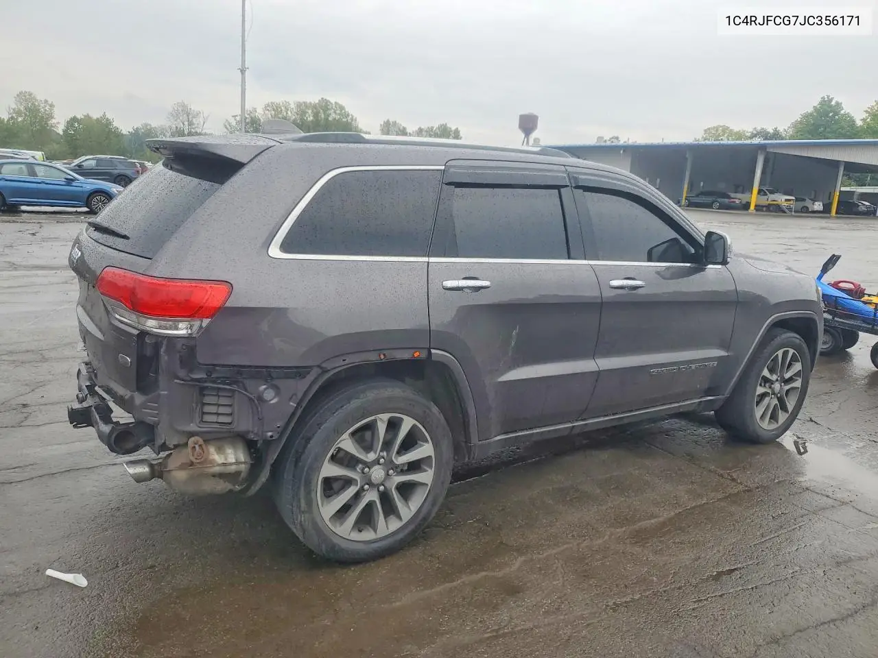 2018 JEEP GRAND CHEROKEE VIN 1C4RJFCG7JC356171 — фото 3