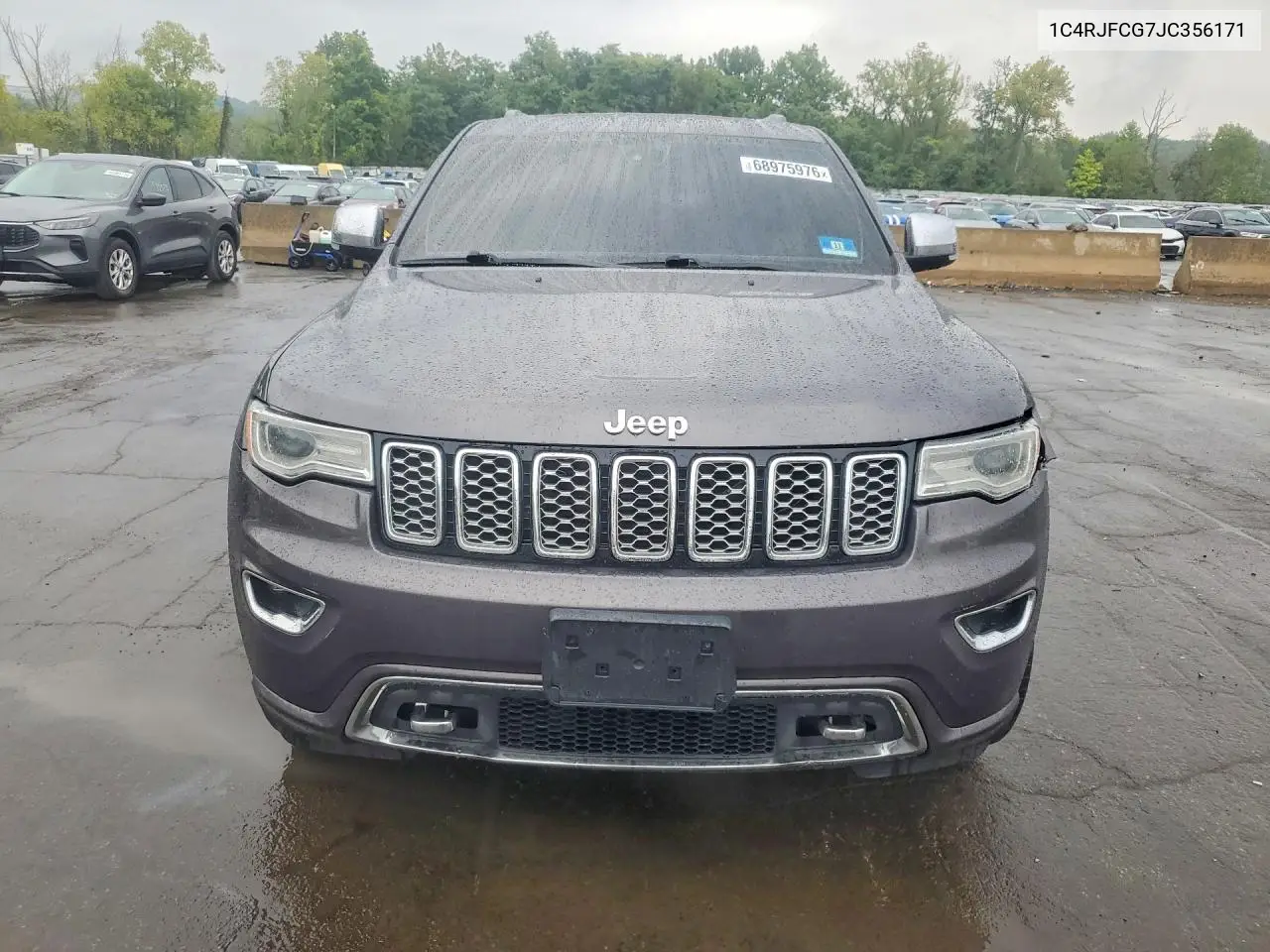 2018 JEEP GRAND CHEROKEE VIN 1C4RJFCG7JC356171 — фото 5