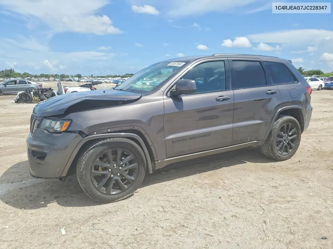 JEEP GRAND CHEROKEE 2018, VIN 1C4RJEAG7JC228347