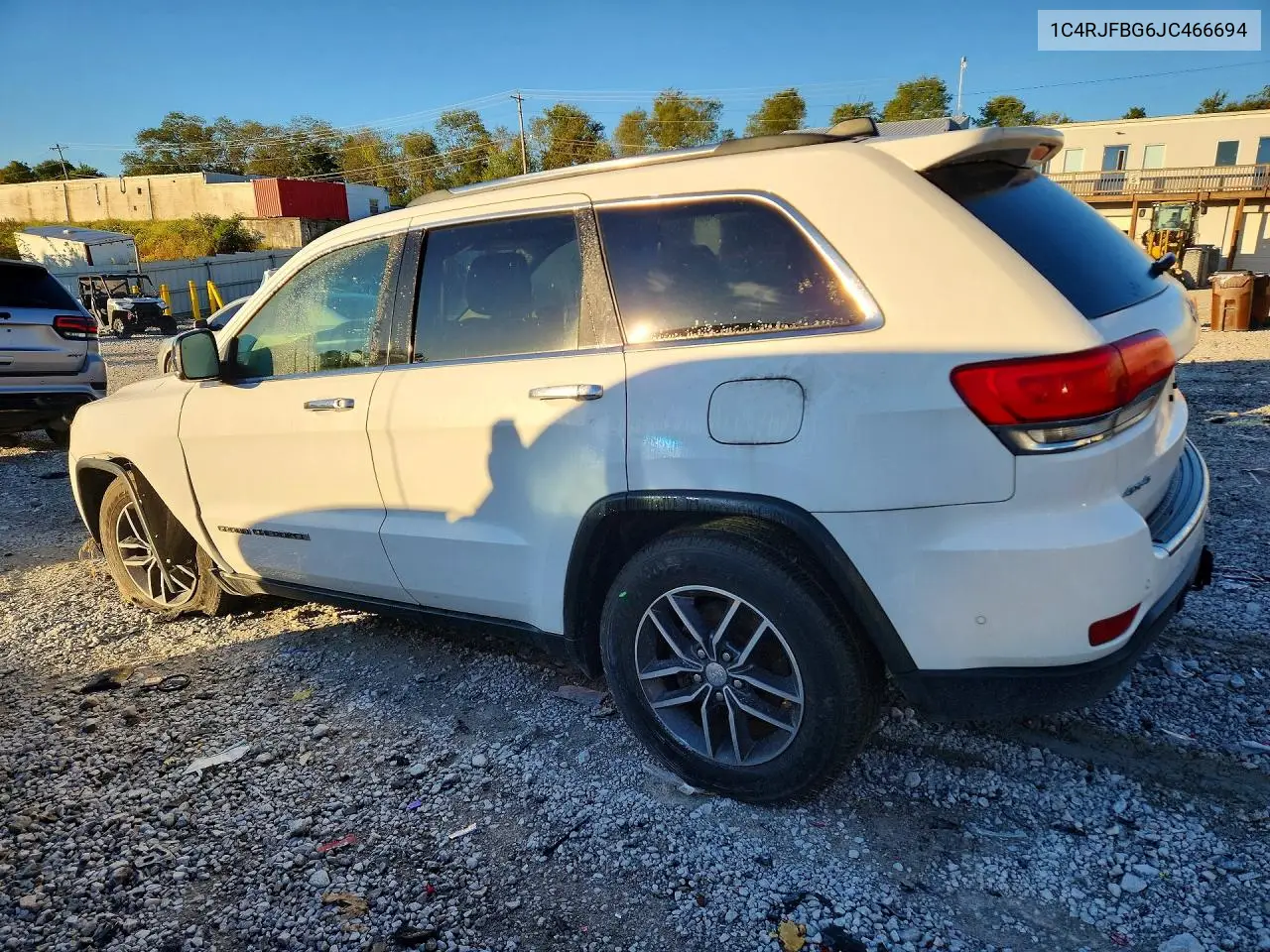 2018 JEEP GRAND CHEROKEE VIN 1C4RJFBG6JC466694 — фото 2