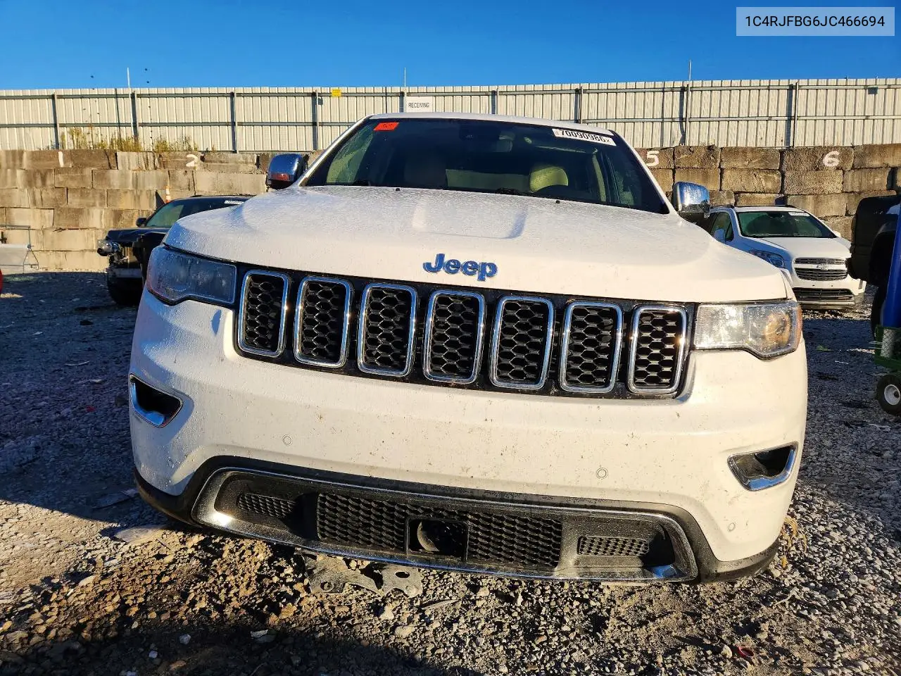2018 JEEP GRAND CHEROKEE VIN 1C4RJFBG6JC466694 — фото 5