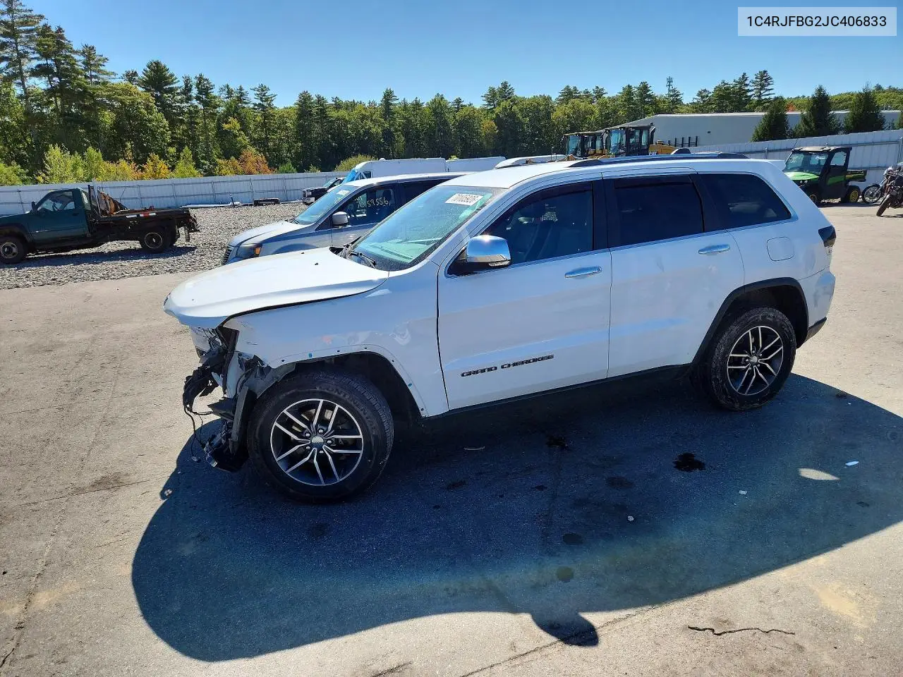 JEEP GRAND CHEROKEE 2018, VIN 1C4RJFBG2JC406833