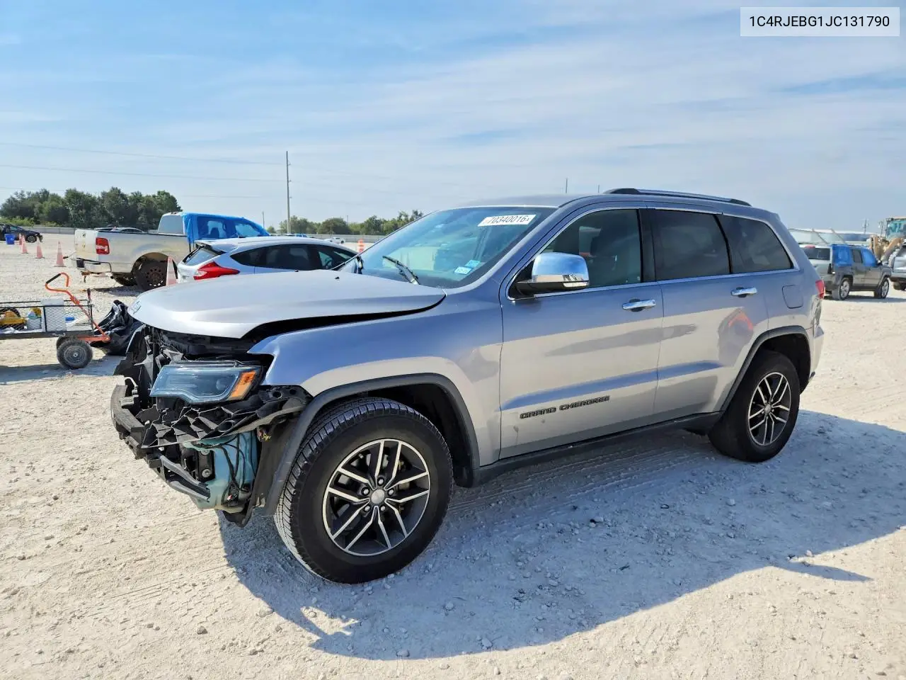 JEEP GRAND CHEROKEE 2018, VIN 1C4RJEBG1JC131790