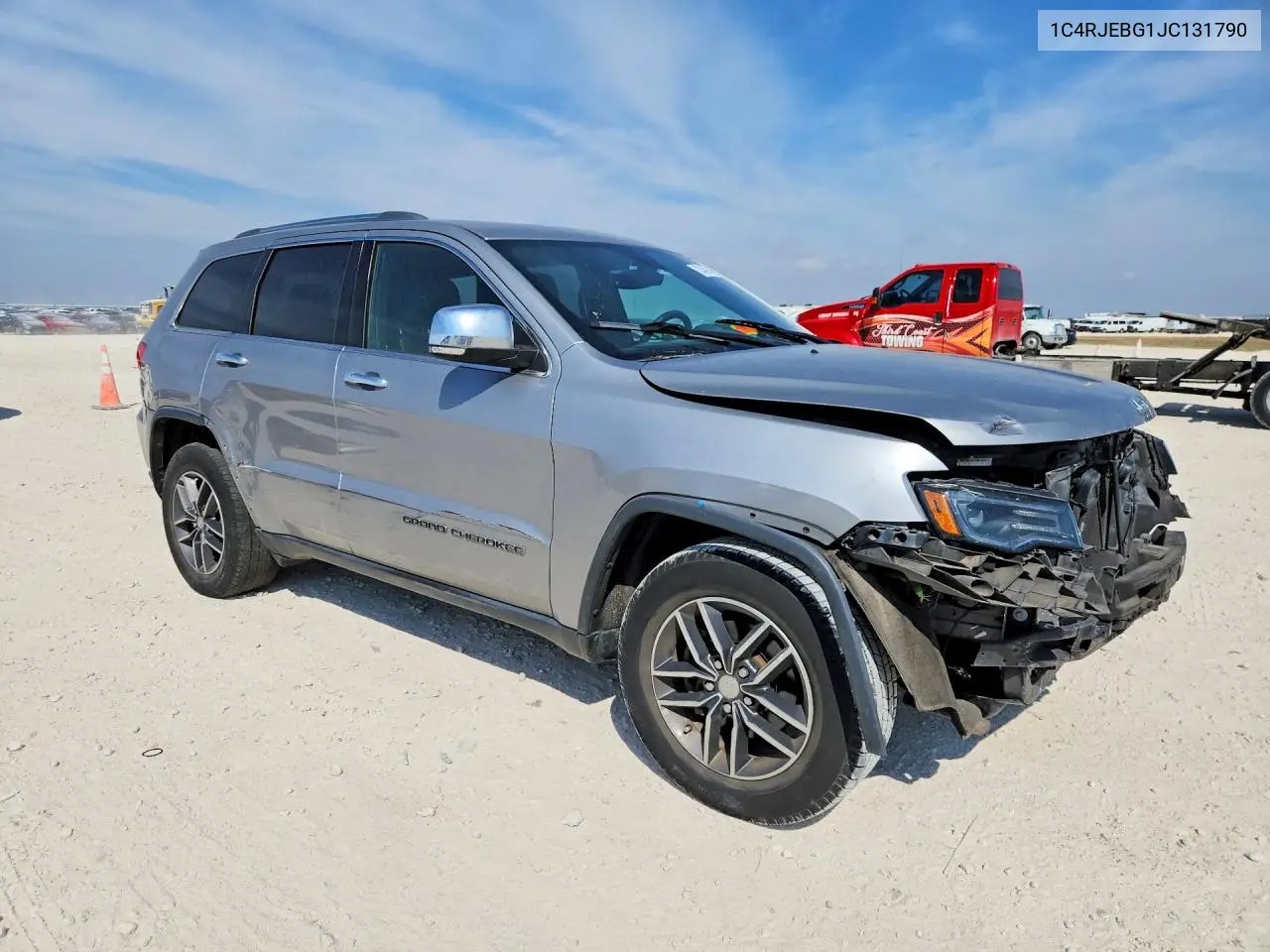 2018 JEEP GRAND CHEROKEE VIN 1C4RJEBG1JC131790 — фото 4