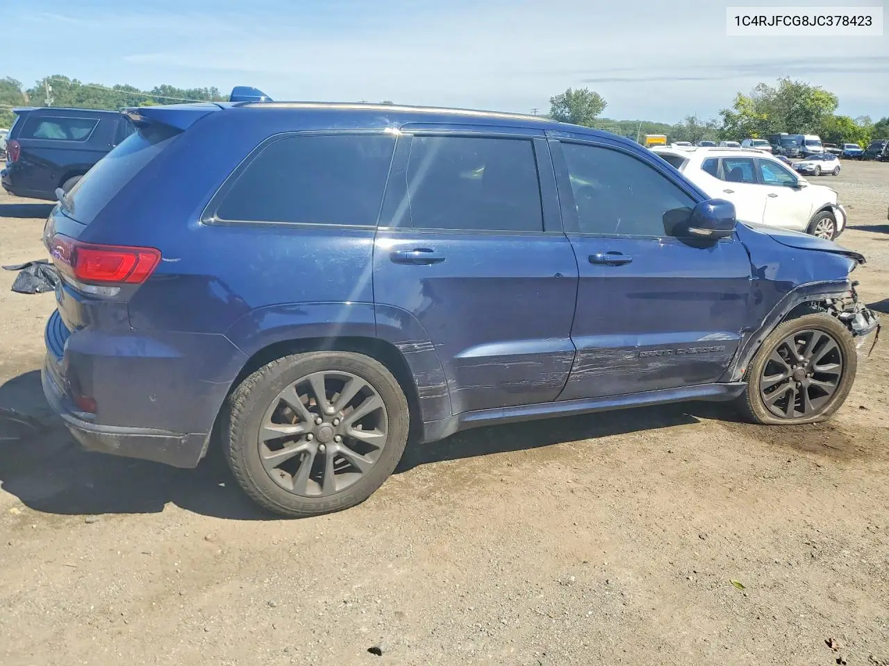 2018 JEEP GRAND CHEROKEE VIN 1C4RJFCG8JC378423 — фото 3