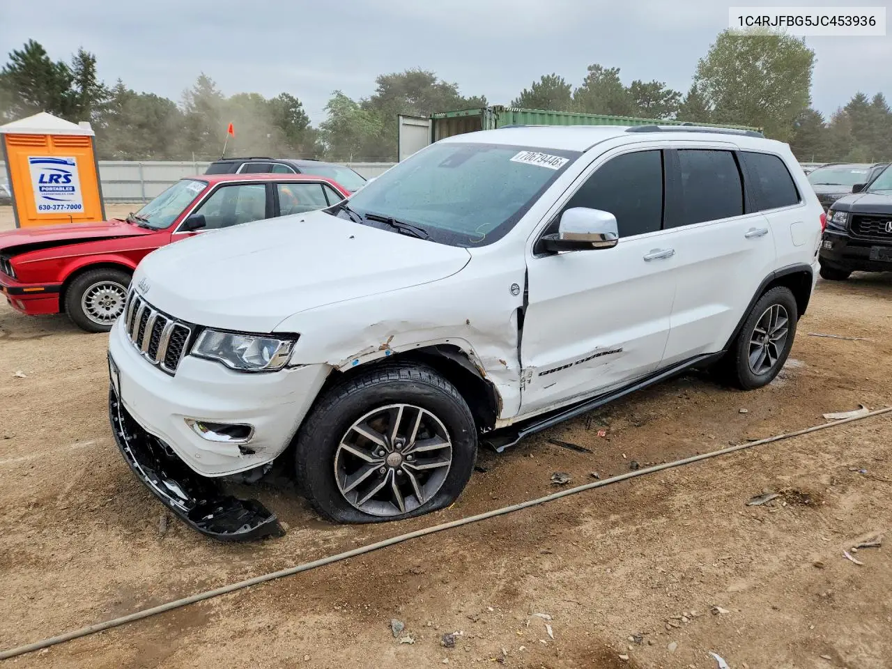 JEEP GRAND CHEROKEE 2018, VIN 1C4RJFBG5JC453936