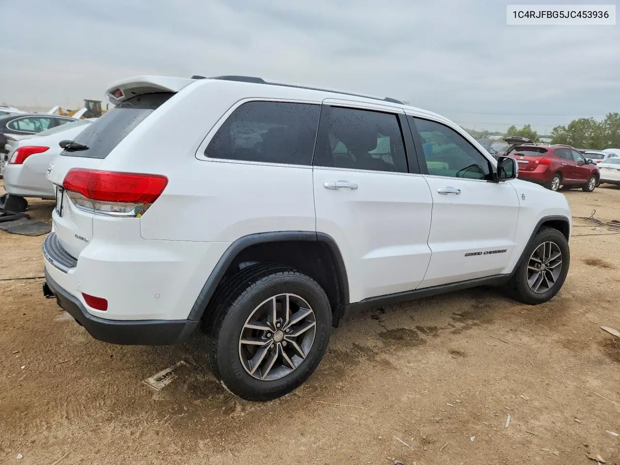 2018 JEEP GRAND CHEROKEE VIN 1C4RJFBG5JC453936 — фото 3