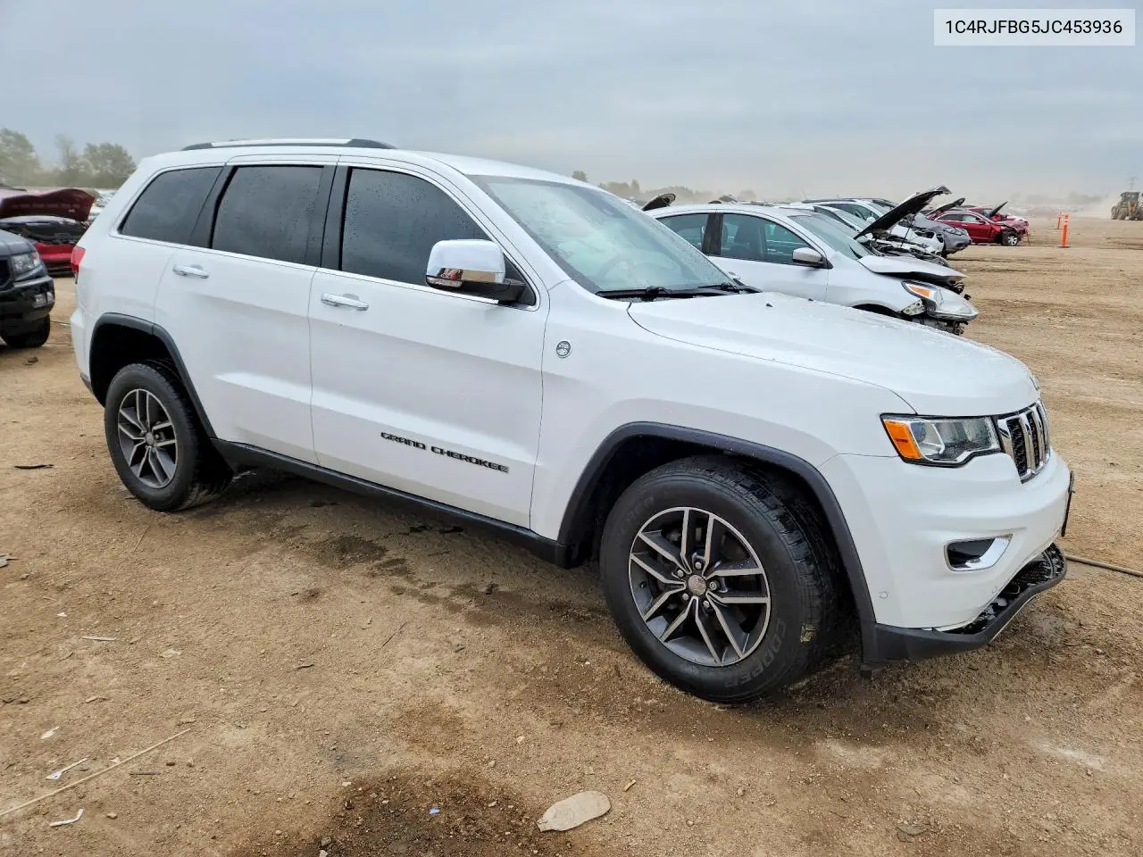 2018 JEEP GRAND CHEROKEE VIN 1C4RJFBG5JC453936 — фото 4