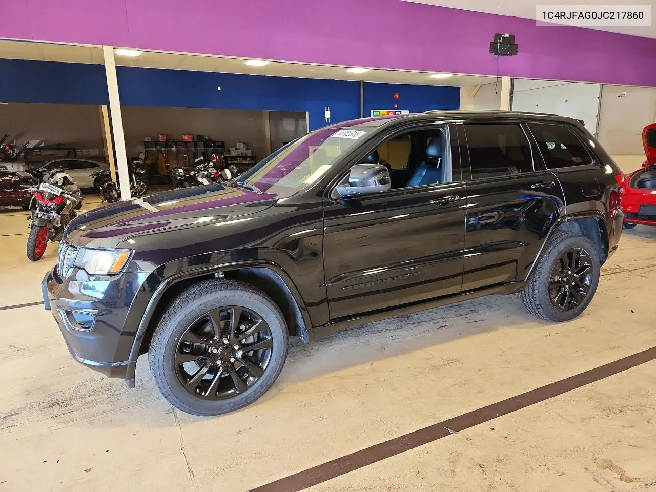 JEEP GRAND CHEROKEE 2018, VIN 1C4RJFAG0JC217860
