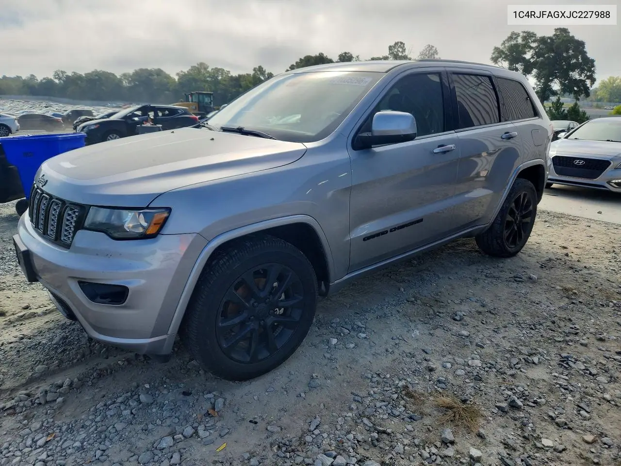 JEEP GRAND CHEROKEE 2018, VIN 1C4RJFAGXJC227988