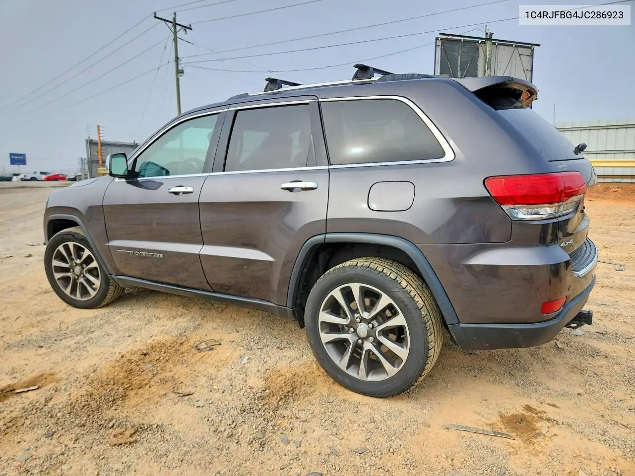 2018 JEEP GRAND CHEROKEE VIN 1C4RJFBG4JC286923 — фото 2