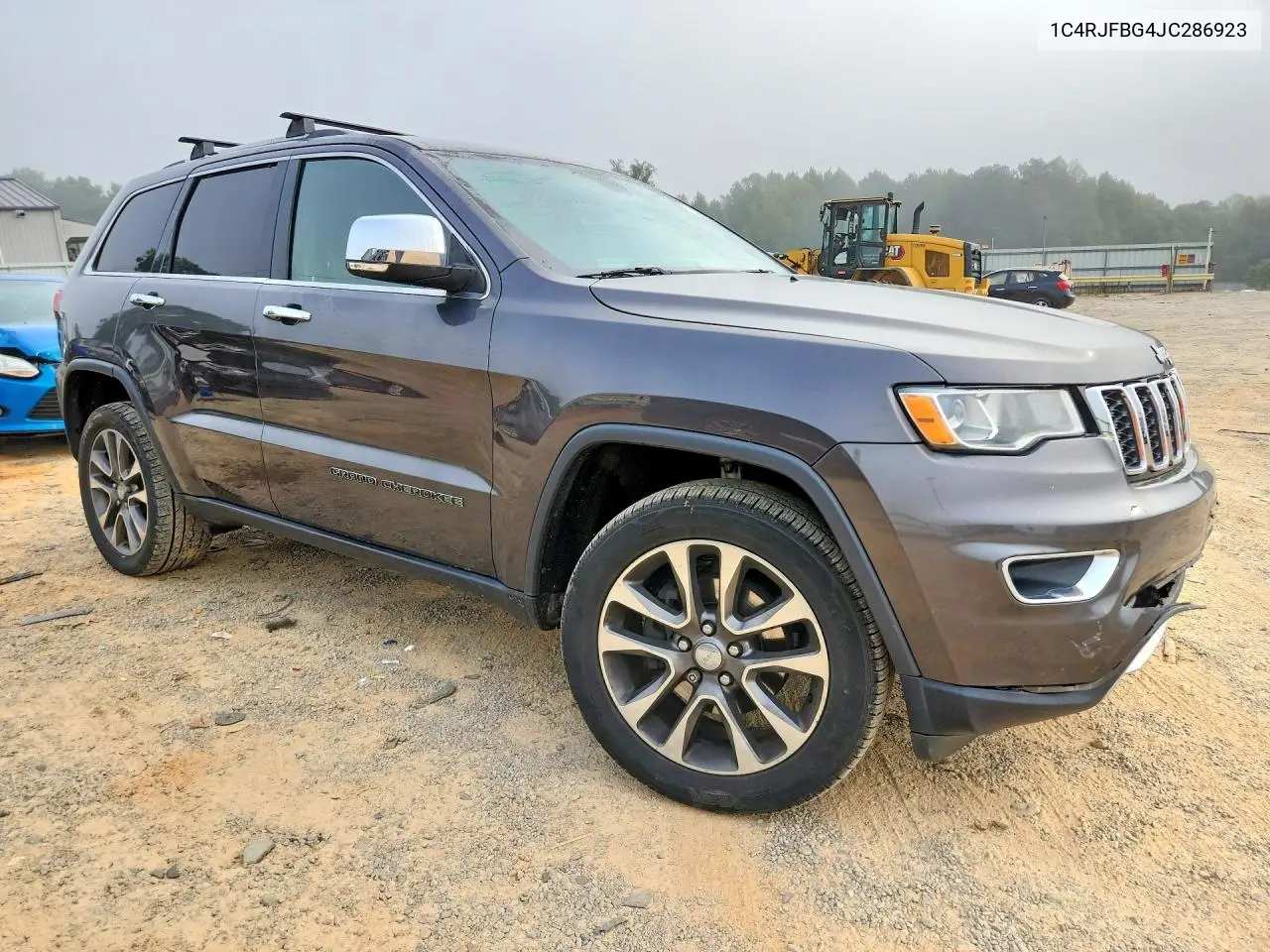 2018 JEEP GRAND CHEROKEE VIN 1C4RJFBG4JC286923 — фото 4
