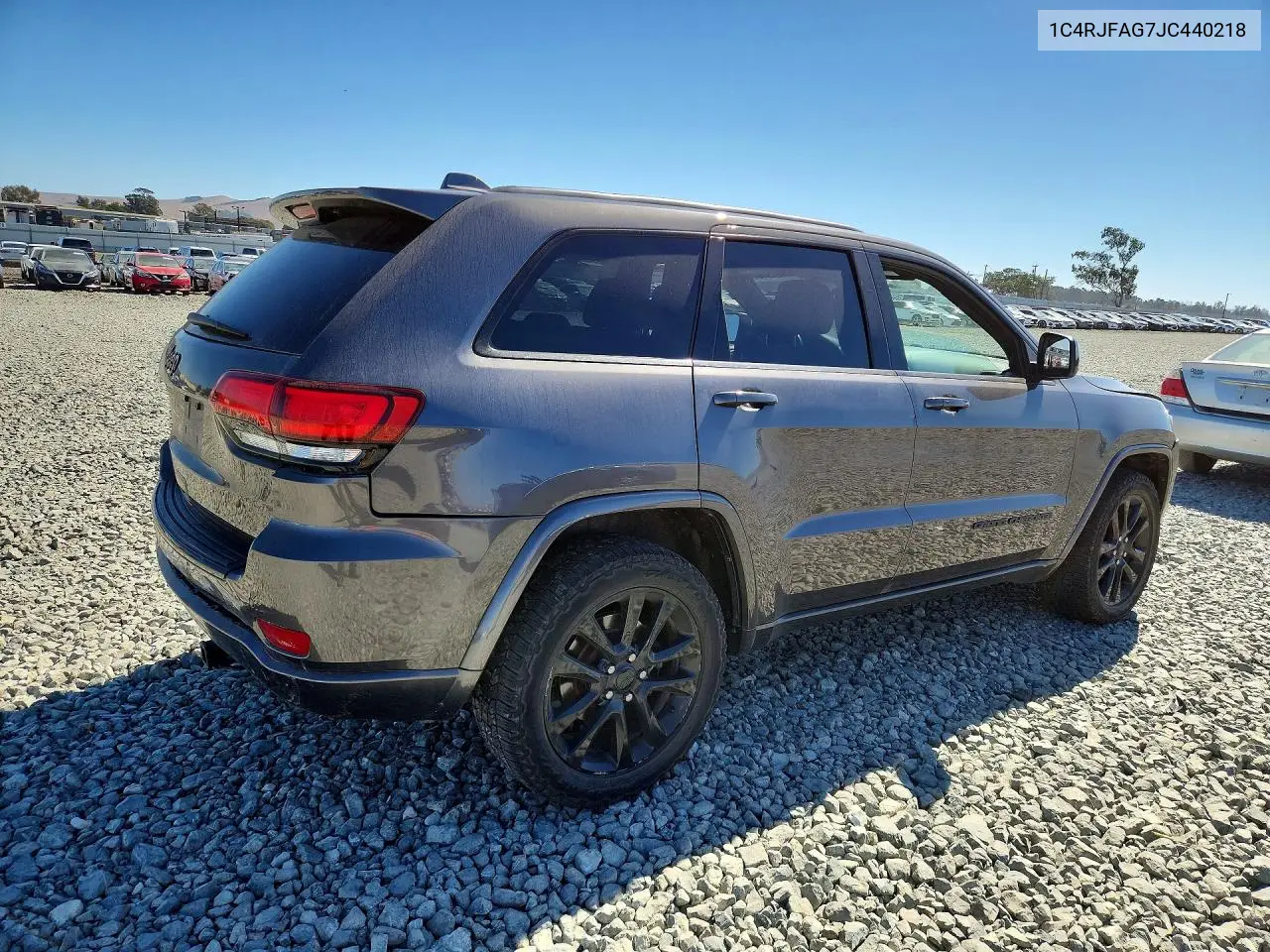 2018 JEEP GRAND CHEROKEE VIN 1C4RJFAG7JC440218 — фото 3