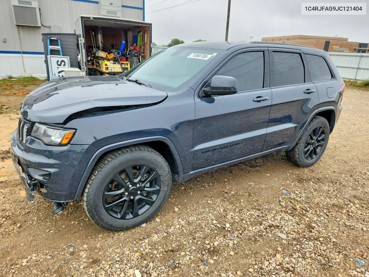 JEEP GRAND CHEROKEE 2018, VIN 1C4RJFAG9JC121404
