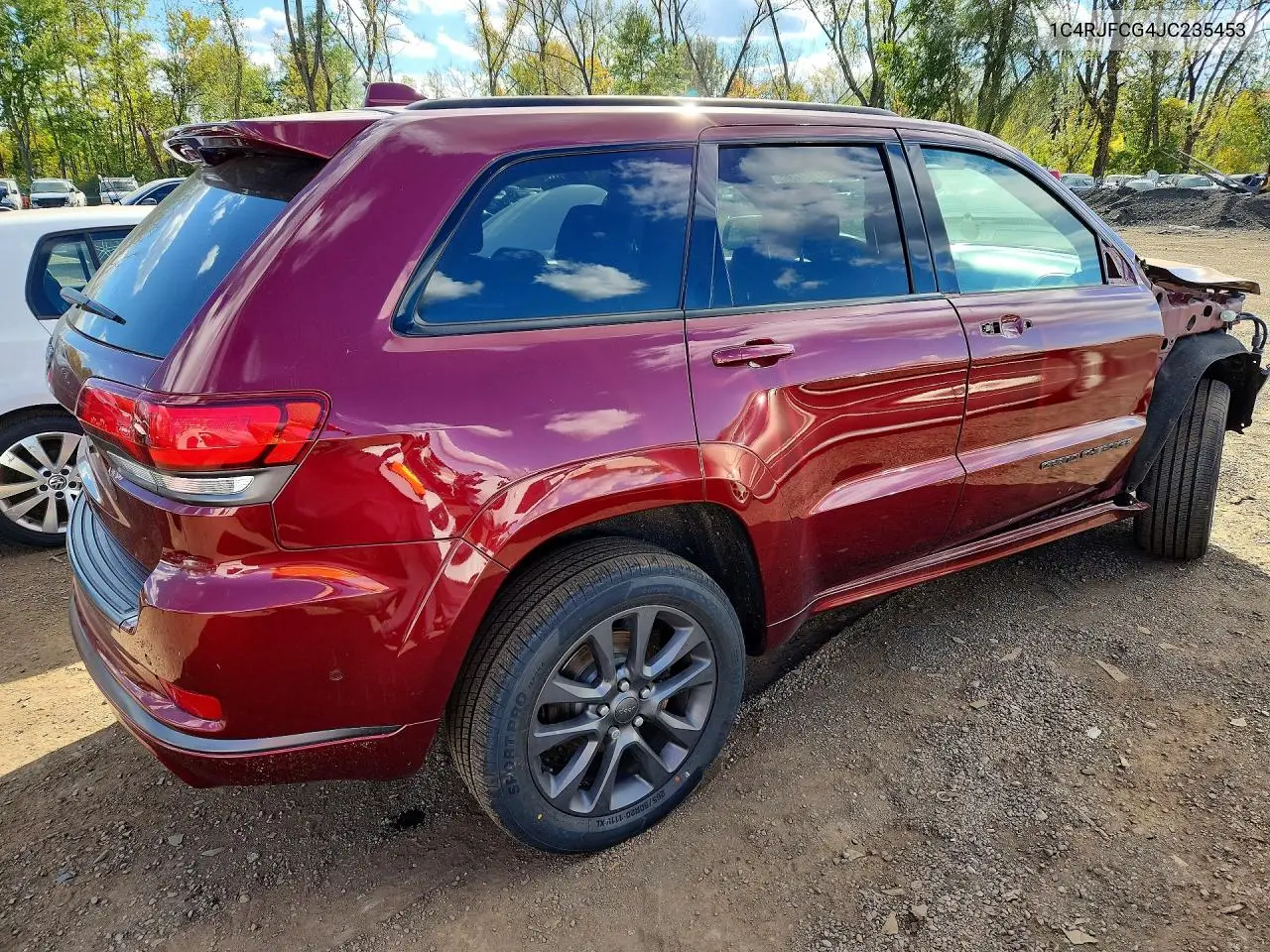 2018 JEEP GRAND CHEROKEE VIN 1C4RJFCG4JC235453 — фото 3