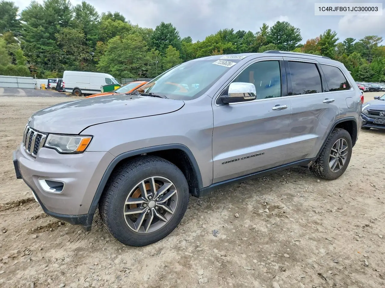 JEEP GRAND CHEROKEE 2018, VIN 1C4RJFBG1JC300003