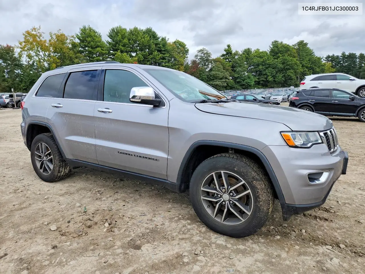 2018 JEEP GRAND CHEROKEE VIN 1C4RJFBG1JC300003 — фото 4