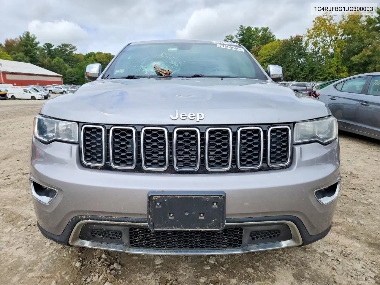 2018 JEEP GRAND CHEROKEE VIN 1C4RJFBG1JC300003 — фото 5
