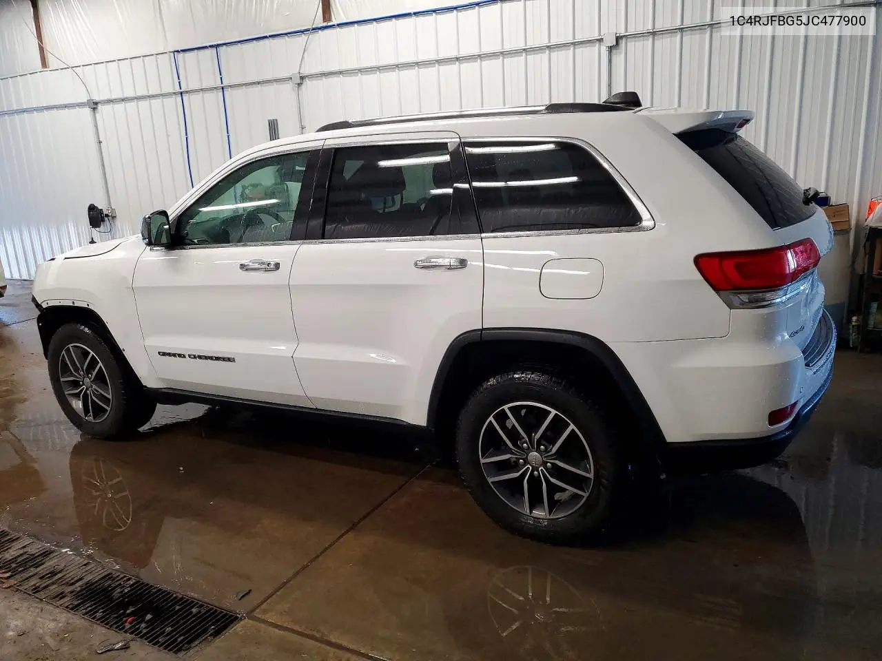 2018 JEEP GRAND CHEROKEE VIN 1C4RJFBG5JC477900 — фото 2