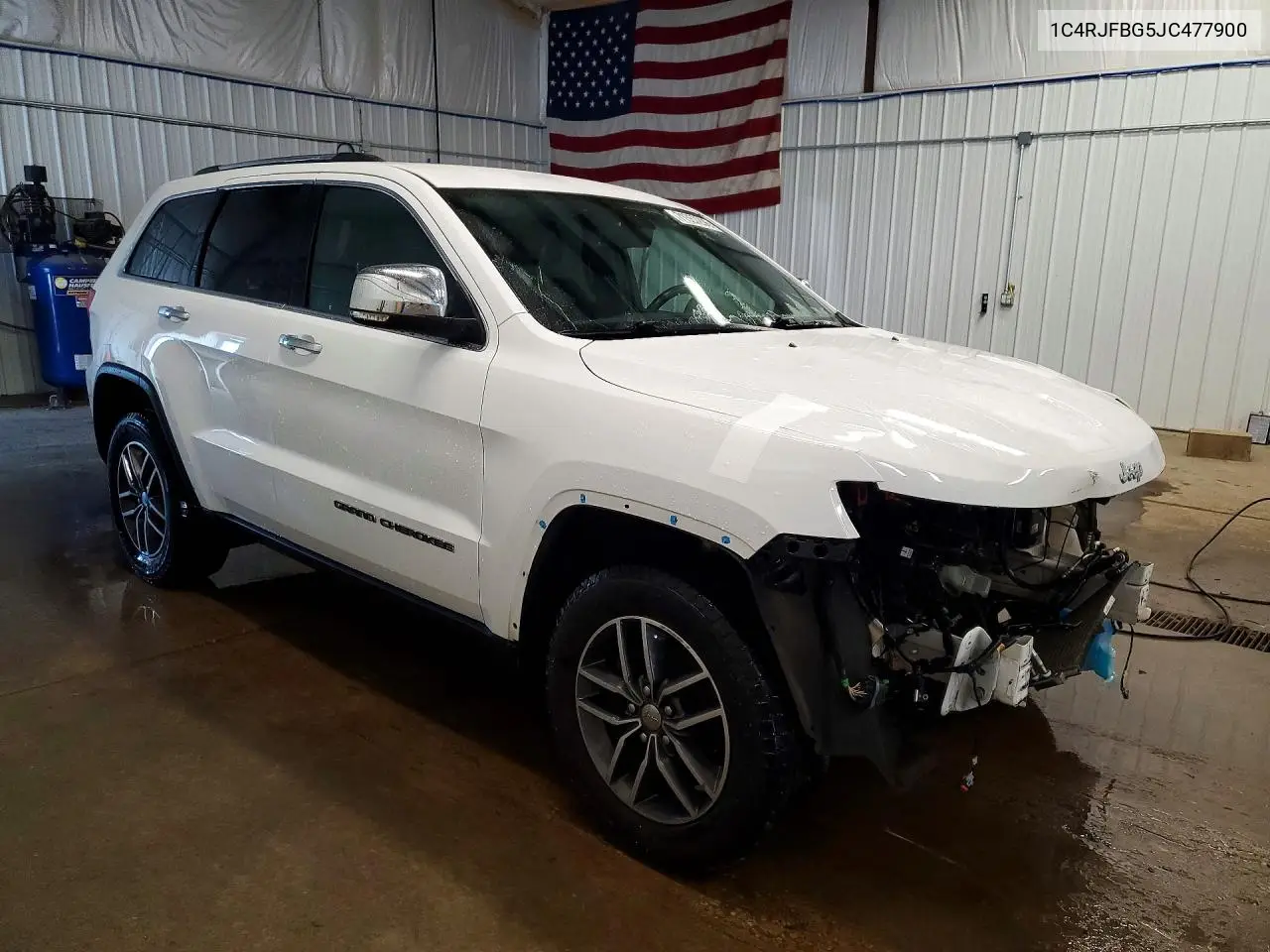2018 JEEP GRAND CHEROKEE VIN 1C4RJFBG5JC477900 — фото 4