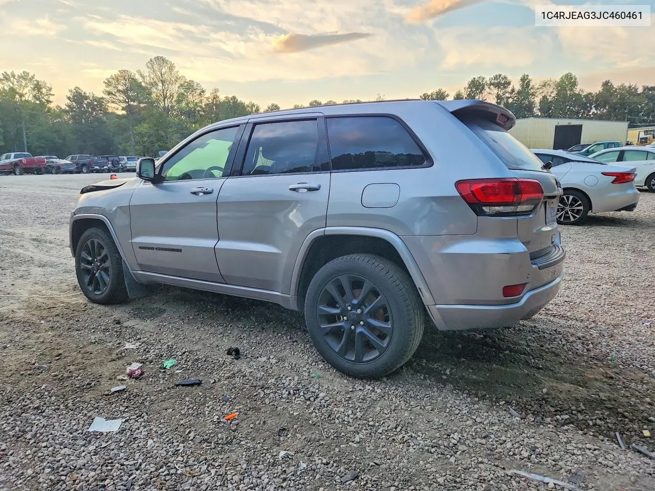 2018 JEEP GRAND CHEROKEE VIN 1C4RJEAG3JC460461 — фото 2